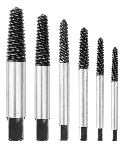 Set  Extractor De Tornillos Rotos Rosca Macho  6 Pz 3 A 25mm