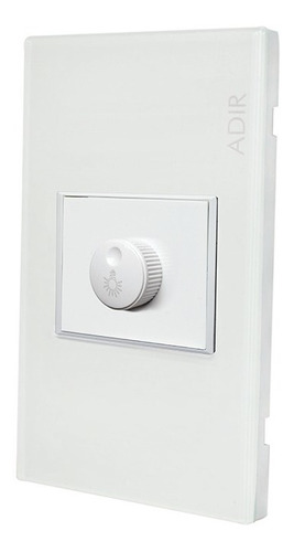 Placa Armada Dimmer Tiffany Cristal Blanco 4139