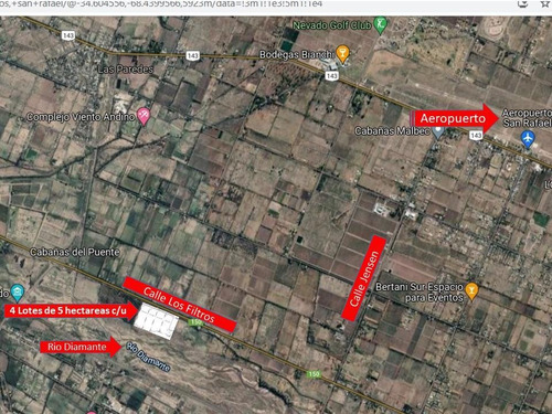 Imagen 4 de 13 de Lotes De 5 Ha En Venta - San Rafael- Mendoza