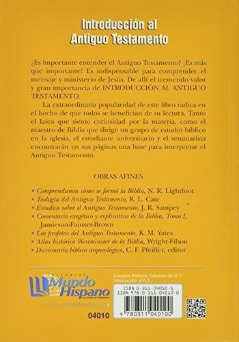 Introduccion Al Antiguo Testamento - Clyde T...., De Clyde T. Franci. Editorial Casa Bautista Of Pubns En Español