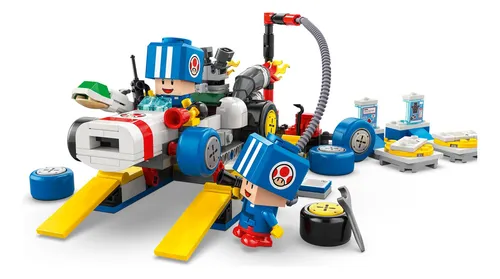 Lego Super Mario Botanical Collection Toad's Garage 72035 390 piezas