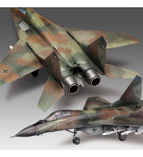 Imagem 4 de 5 de Plastimodelismo Academy Caça Mig-29a Fulcrum 1/48
