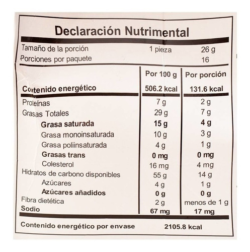 Imagen 2 de 3 de Galletas Con Canela Lilí Natural Por Tradición Light Stevia