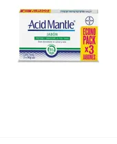 Comprar Acid Mantle Jabón En Barra Cuerpo Y Cara Tripack 3x90g