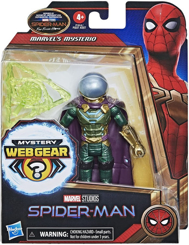 Mysterio Spider-man Mystery Web Gear Hasbro