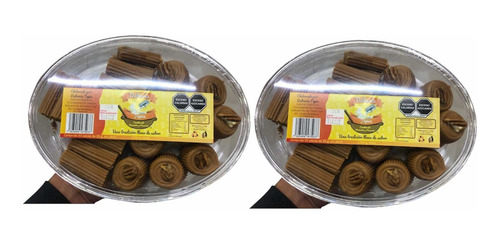 Dulce Mexicano Leche Mostachón Macarrón Nuez 450pz 25g C/u