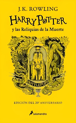 Libro Harry Potter Y Las Reliquias De Muerte.hufflepuff /088