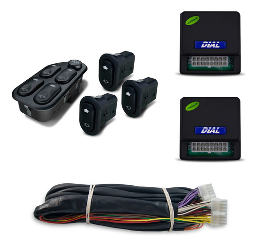 Kit Vidro Ele Ranger 2010 2011 Mod Original Dia Trava Alarme