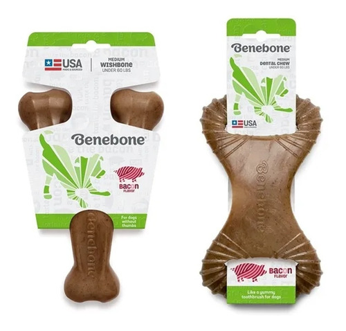 Benebone Combo Wishbone/dental Chew Medium Juguete Perros