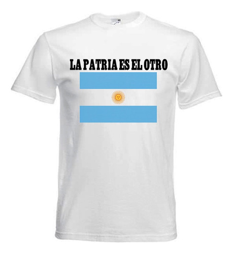 Imagen 1 de 6 de Remera La Patria Es El Otro Argentina Cfk Cristina