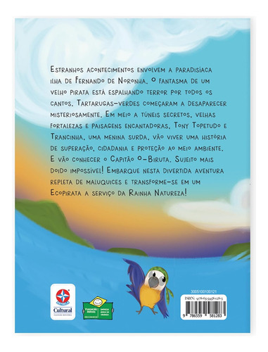 Ec - Ecopiratas Em Fernando De Noronha: Não Aplica, De Junqueyra, Beto. Aplica, Vol. Não Aplica. Editorial Girassol Brasil Edicoes Ltda, Capa Mole, Edição 1 Em Português, 2024