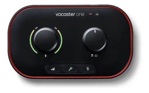 Interface De Audio Focusrite Vocaster One + Nf/garantia