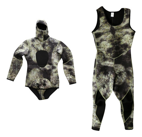 Traje De Neopreno Para Hombre Traje Completo De Camuflaje De