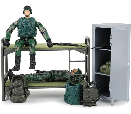 Click N Play Military Life Living Quarters / Litera / 10cm 