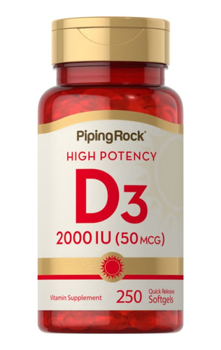 Vitamina D3 2000 Iu 250 Caps