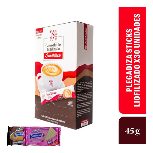 Café Soluble Juan Valdez Colombiano Col8