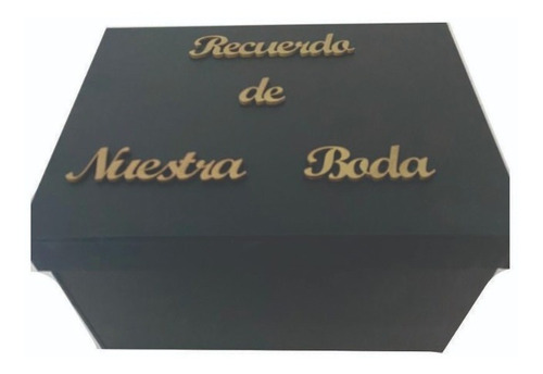 Caja De Madera Personalizada 