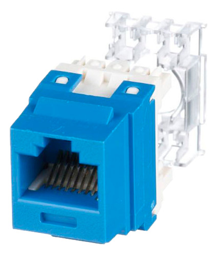 Conector Jack Rj45-cat6 Panduit Nk688mbu-q Hembra Azul Netke