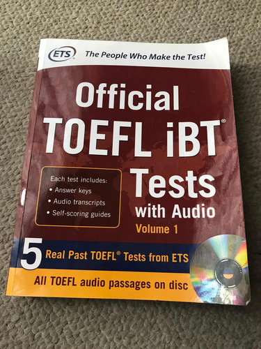 Libro Official Toefl Ibt Tests With Audio De Ets Volume 1 (Usado)