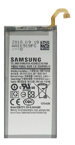 Pila Samsung J6 J600 30días Garantía Tienda