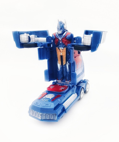 Transformer Auto Robot Camion Convertible Luz Sonido Pilas