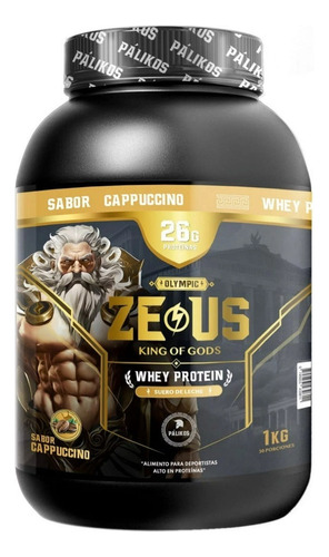 Palikos Whey Protein Zeus Sabor Cappuccino 1kg