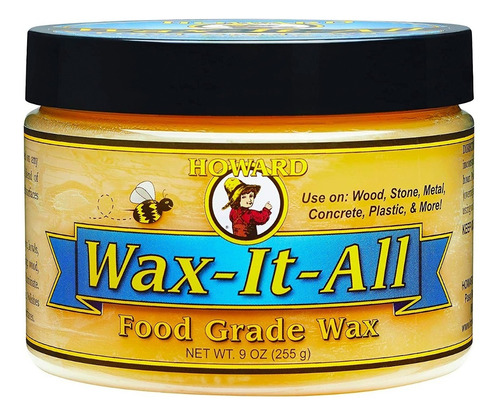Howard Products Wax It All Cera Grado Alimenticio