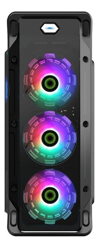 Case Gamer, Mid Tower, 4fan Rgb  Gamemax Starlight