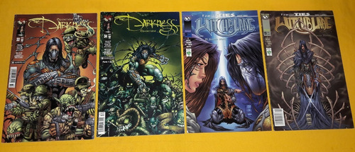 Darkness Y Witchblade Lote 14 Numeros Editorial Vid (Usado)