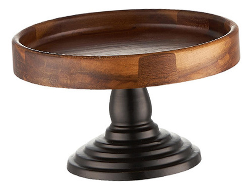De Torta Placa De Exhibición De Madera Bandeja De Madera L