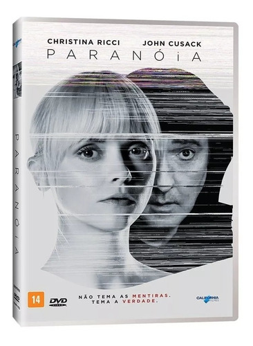 Dvd Paranóia (2018) - John Cusack, Christina Ricci - Lacrado