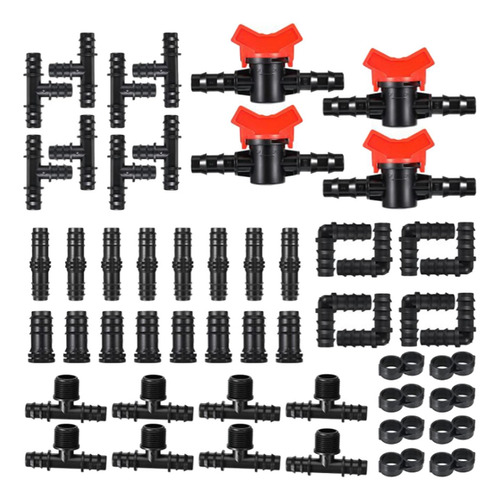 Kit De De Riego Por Goteo Ajustable Boquillas De 52 Piezas