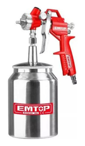 Pistola Spray Compresor  1000cc Emtop