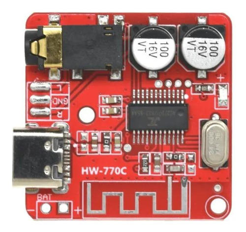 Modulo Receptor Audio Vhm-314 V1.0 Bluetooth 4.1 Stereo Usbc