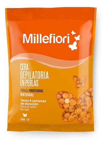 Cera Depilatoria Natural En Perlas Millefiori