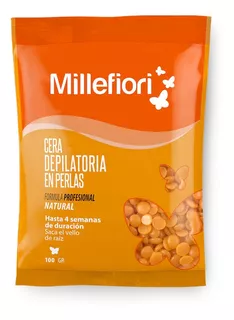 Cera Depilatoria Natural En Perlas Millefiori