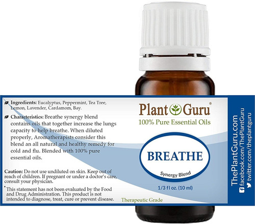 Planta Guru Aceite Esencial Difusor Collar De Kit Con Respir