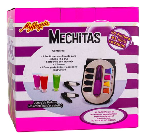 Mi Alegría Mechitas De Colores Pintura 100% Lavable
