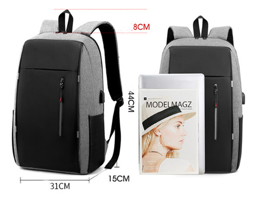 Tf Mochila De Negocios Impermeable Para Hombre, Mochilas