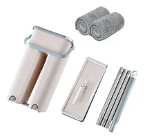 Comprar Mopa Secado Rápido Con Balde Escurridor Y Trapeador X2 