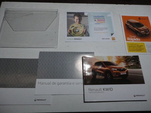 Manual Renault Kwid 2019 2020 Original 1.0 12v Flex Zen