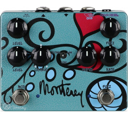 Pedal Keeley Monterey Rotary Fuzz C/ Nfe & Garantia