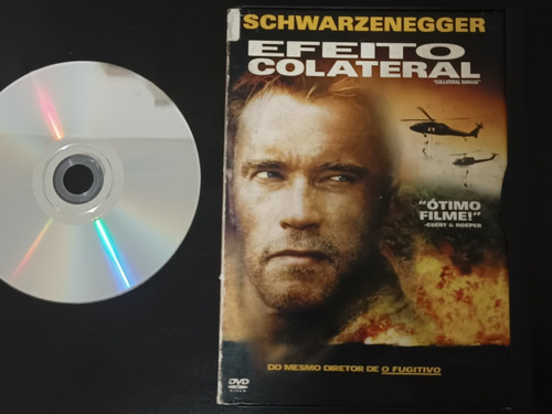 Dvd Original Dublado Efeito Colateral Arnold Schwarzenegger (Usado)