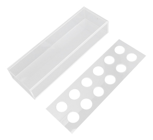 Centro De Mesa Floral Rectangular De Acrílico Transparente P