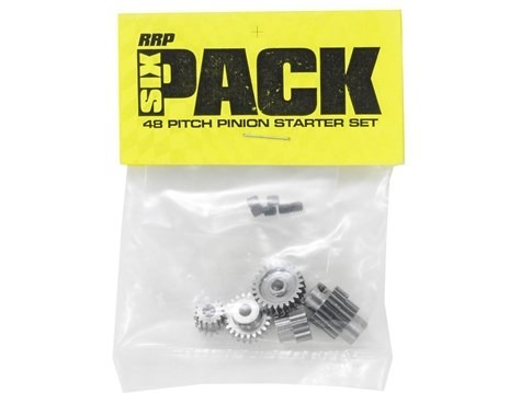 Six Pack  48p Odd Pinion Pack (15,17,19,21,23,25t) (3.17mm