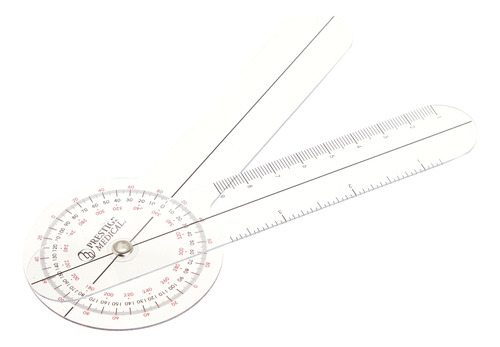 Prestige Medical 62 Goniómetros Transportadores, 6 Pulgada.