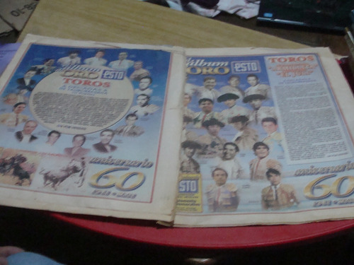 Album De Oro , Toros , Revista Somos (Usado)