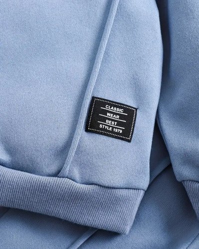 Conjunto Dos Piezas Pantalón, Sudadera Invierno Azul Azul Acero 2-3 Años