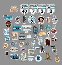 Comprar Packx49 Stickers Argentina Vinilos Calcos Termos Compu
