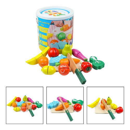 Juguete De Comida Para Jugar, Simulación De Frutas Y
